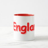 "#England" Cute Design. Bestel nu Mok (Midden)