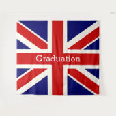 England Flag Afstuderen BACKDROP Wandkleed (Voorkant (horizontaal))