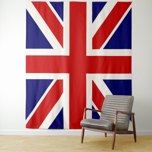 England Flag BACKDROP Wandkleed (In situ)