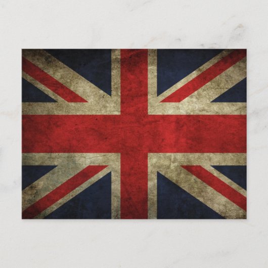 England Flag Briefkaart (Voorkant)