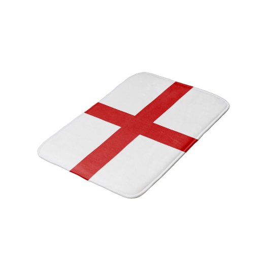 England Flag Button Badmat (Gekanteld)