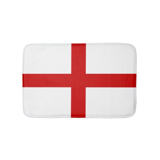 England Flag Button Badmat (Voorkant)