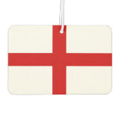 England Flag Button Luchtverfrisser (Achterkant)