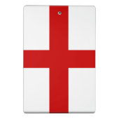 England Flag Button Mini Klembord (Achterkant)