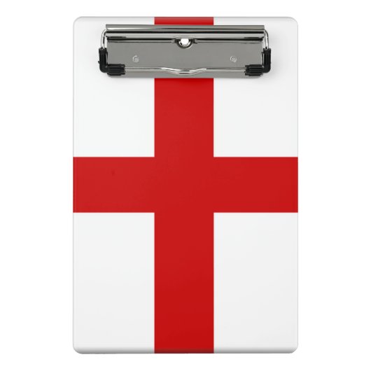England Flag Button Mini Klembord (Voorkant)