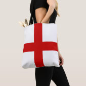 England Flag Button Tote Bag (Dichtbij)
