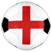 England Flag Button Voetbal (Gedraaid)