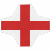 England Flag Button Voetbal (Enkel)