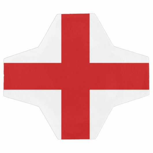 England Flag Button Voetbal (Enkel)