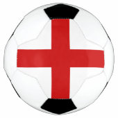 England Flag Button Voetbal (Voorkant)