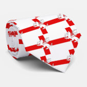 England Flag en Dragon Stropdas (Opgerold)