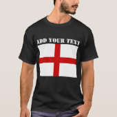 England Flag Football Soccer T-shirt (Voorkant)