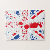 ENGLAND FLAG KCALIMA-effect door Masanser Legpuzzel (Horizontaal)