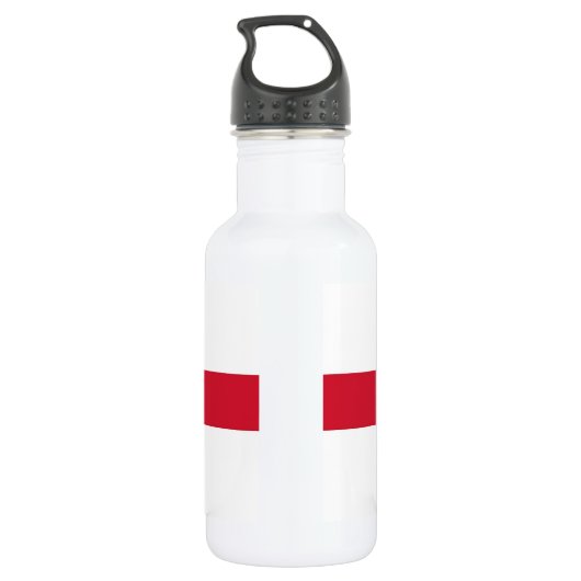 England Flag Liberty Bottle Waterfles (Achterkant)