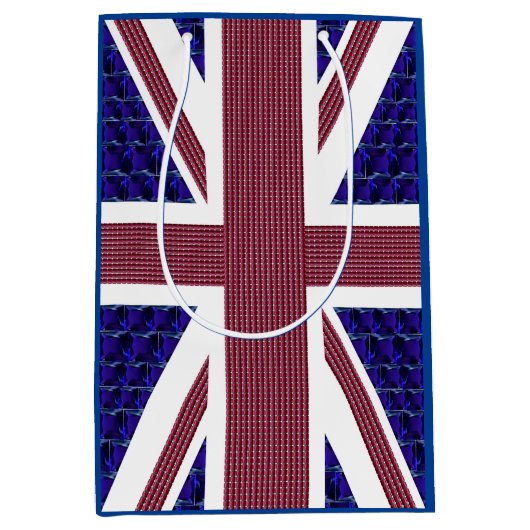 England Flag Medium Gift Bag Cadeauzakje (Voorkant)