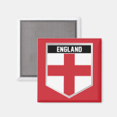 England Flag Shield Magnet (Voorkant / Achterkant)