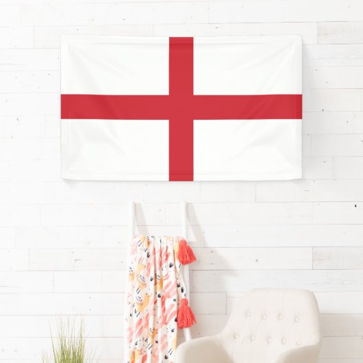 England flag  spandoek (Insitu)