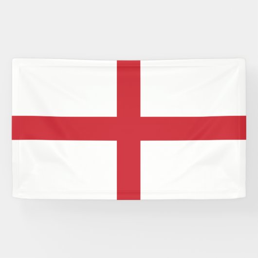 England flag  spandoek (Horizontaal)