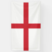 England flag  spandoek (Verticaal)