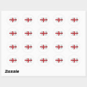 England Flag Sticker (Vel)