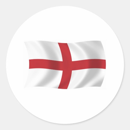England Flag Sticker (Voorkant)