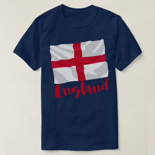 England Flag T-Shirt (Design voorkant)