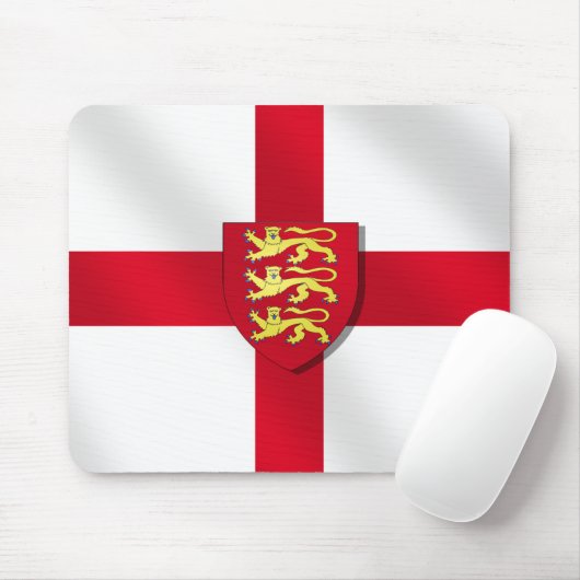 England flag Three Lions 2012 Muismat (Met muis)