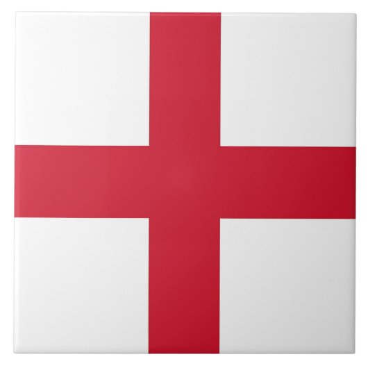 England Flag Tile Tegeltje (Voorkant)