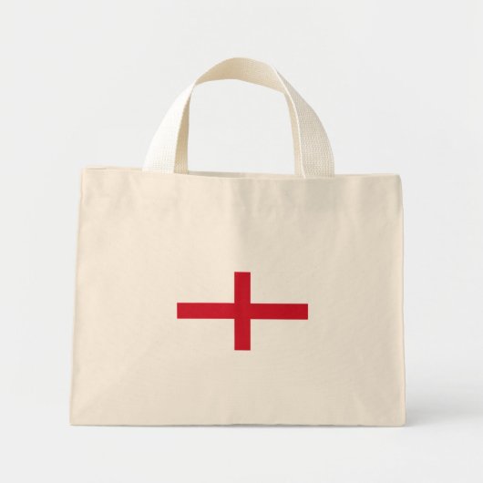 England Flag ttcn Mini Tote Bag (Voorkant)