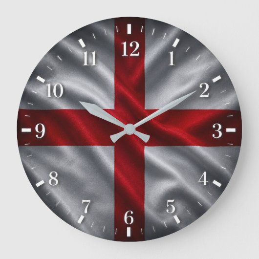 England Flag Watch 2026 Grote Klok (Voorkant)