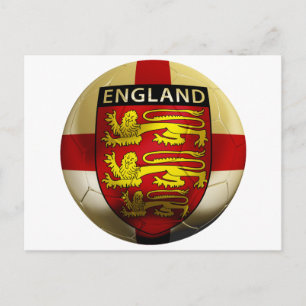 England Football Briefkaart
