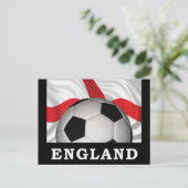 England Football Briefkaart (Staand voorkant)