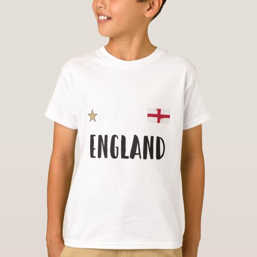 England Football Fan Shirt English Flag (Voorkant)