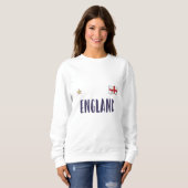 England Football Fan Shirt English Flag (Voorkant volledig)