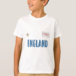 England Football Fan Shirt English Flag