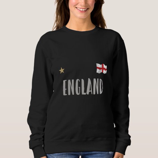 England Football Fan Shirt English Flag (Voorkant)