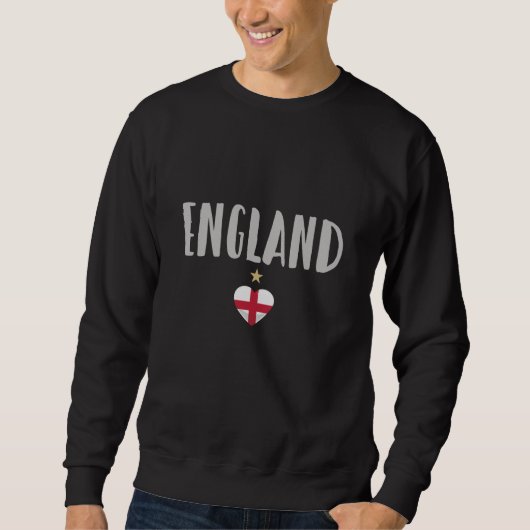 England Football Fan Shirt English Flag (Voorkant)