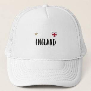 England Football Fan Shirt English Flag Trucker Pet
