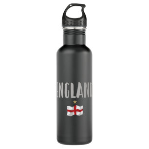 England Football Fan Shirt English Flag Waterfles