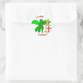 England Forever Ronde Sticker (Tas)