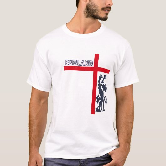 ENGLAND george cross T-shirt (Voorkant)