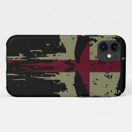 England Grunge Hoesje-Mate iPhone Case (Achterkant (horizontaal))