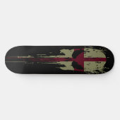 England Grunge-schedel Persoonlijk Skateboard (Horizontaal)