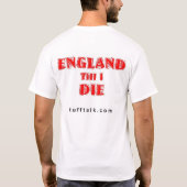 England H-A-P-Y T-shirt (Achterkant)