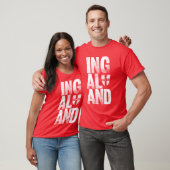 England Ingaland Red T-shirt (Unisex)