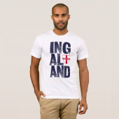 England Ingaland White T-shirt (Voorkant volledig)