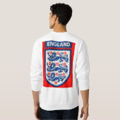 England International Football club badge T-Shirt (Achterkant volledig)