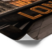 England London City Big Ben Landmark Poster (Hoek)