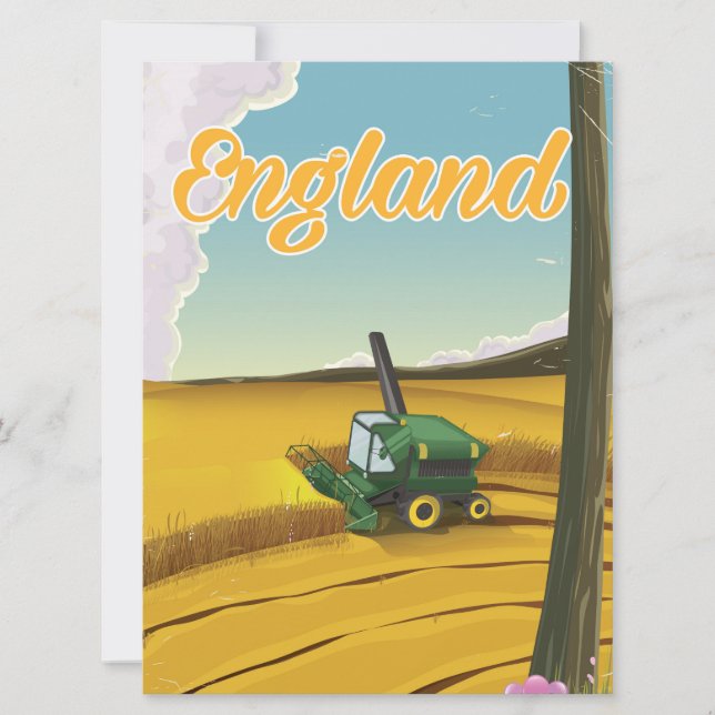 England maaidraster (Voorkant)