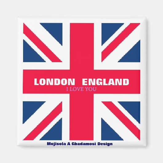 ENGLAND MAGNEET (Voorkant)